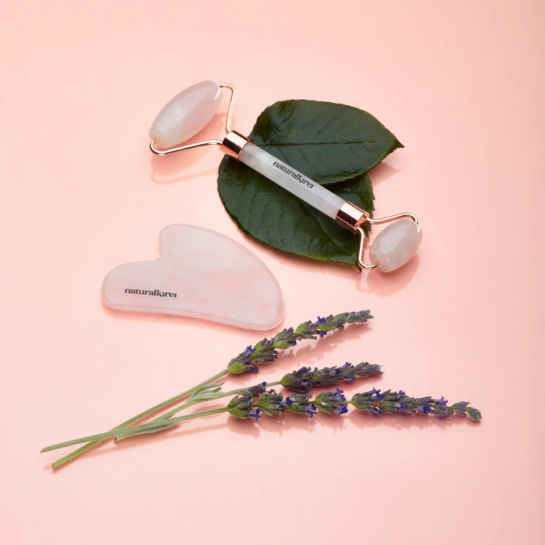 NK Glow Set: Face Roller + Gua Sha