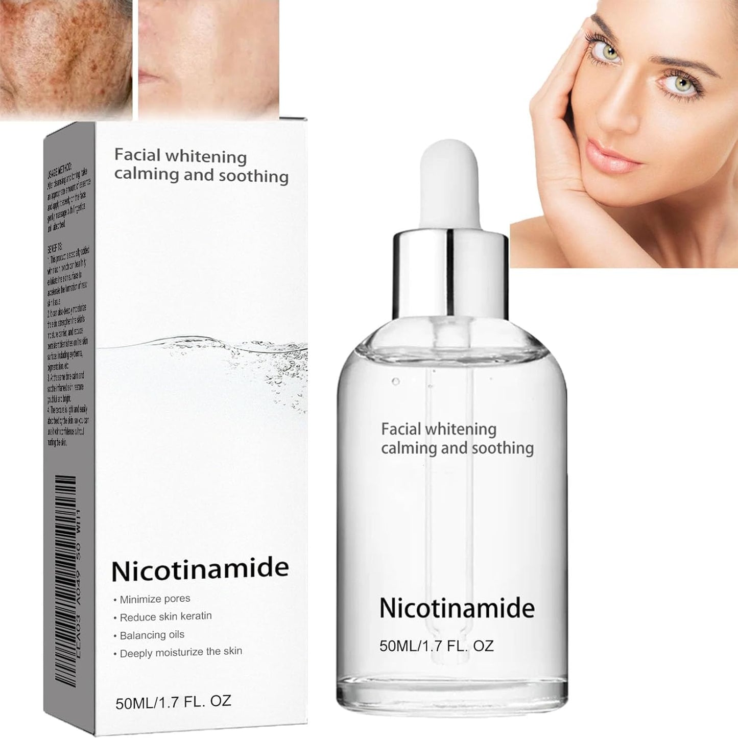 Sérum Facial Iluminador con Niacinamida EELHOE® – Antimanchas y Reparador