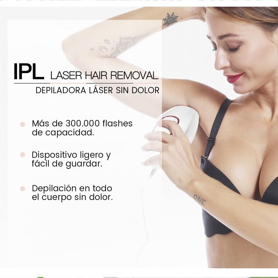 Depiladora Laser portátil de Luz Pulsada - PulsLed PRO™