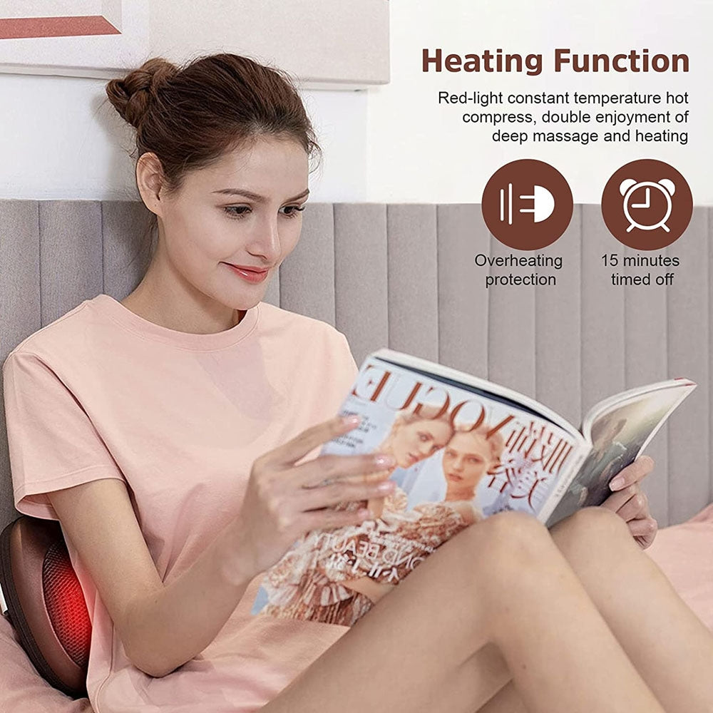 Almohada de masaje cervical Shiatsu