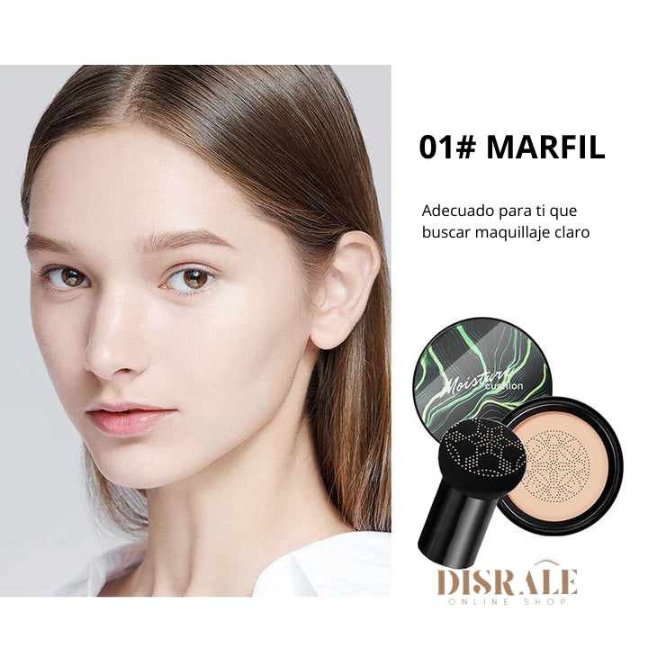Base de maquillaje BB CREAM Makeup Cosmetic PLUS | 2x1 + Brocha hongo
