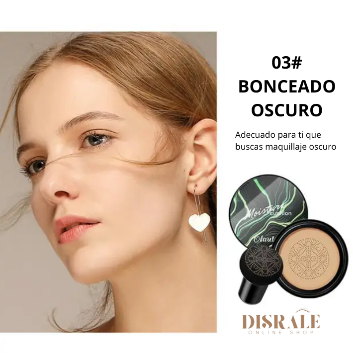 Base de maquillaje BB CREAM Makeup Cosmetic PLUS | 2x1 + Brocha hongo