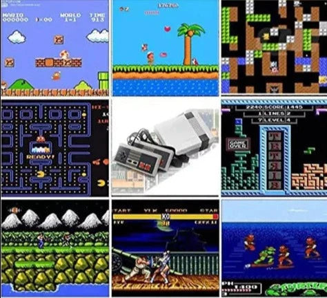 Consola Arcade Clásica Con 620 Juegos | Super Mario, Pac-man Y Mucho Más