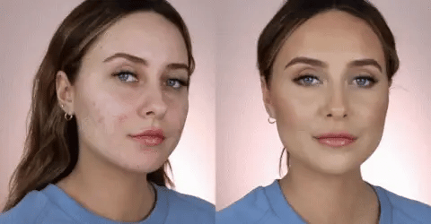 Base de maquillaje BB CREAM Makeup Cosmetic PLUS | 2x1 + Brocha hongo