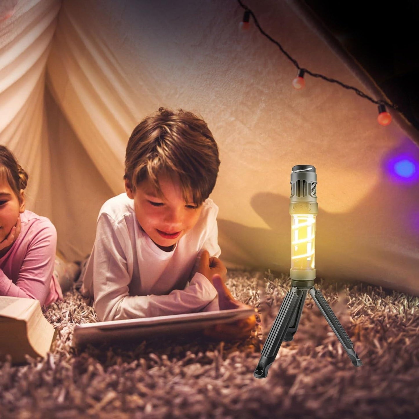 MosquiLamp 3 en 1™ | Lámpara Repelente de Mosquitos y Luz LED