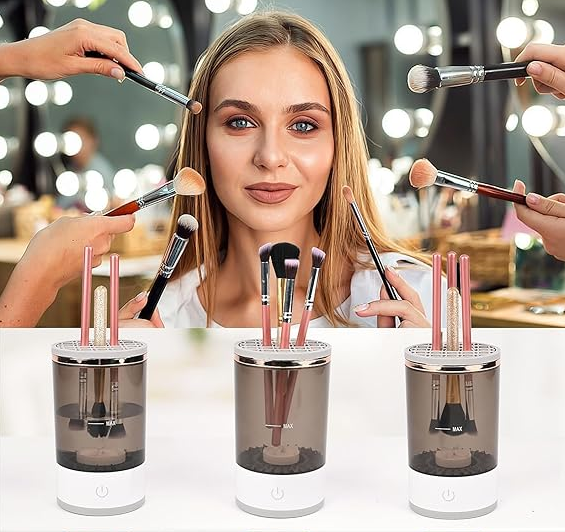 Limpiador Automático de Brochas de Maquillaje | BrushCleaner Pro