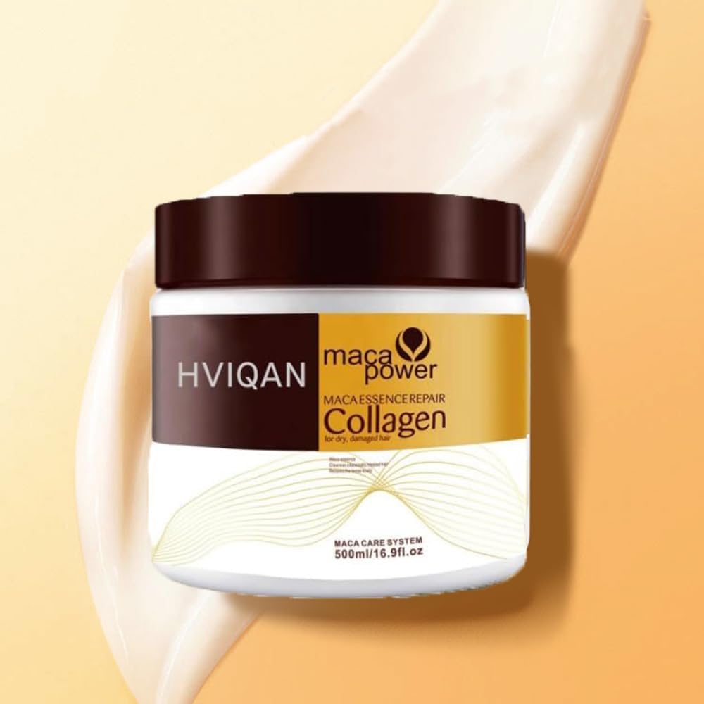 PowerCollagen™ Mascarilla Capilar Reparadora – Cabello Suave, Fuerte y Brillante