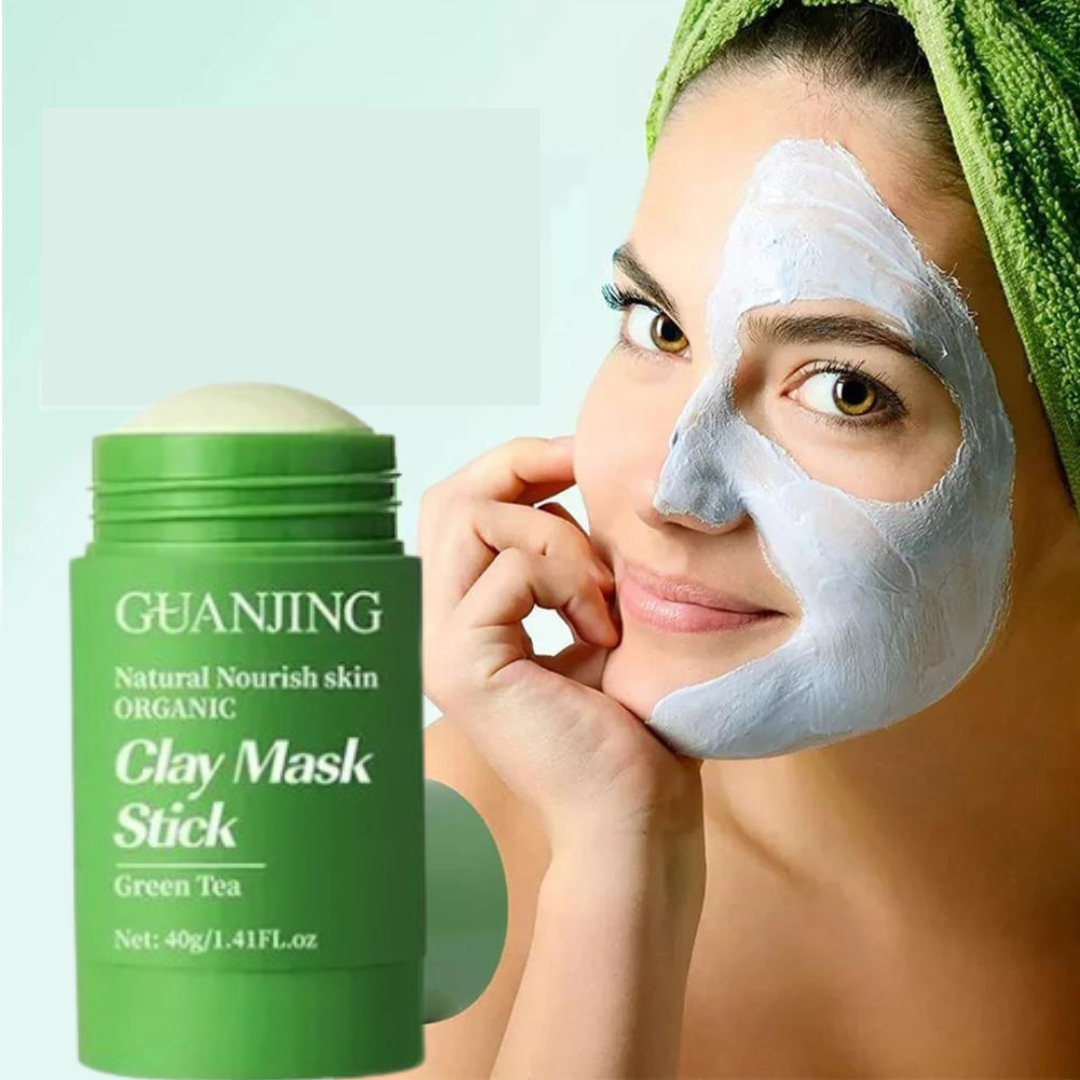 Mascarilla Facial De Limpieza / Te Verde En Barra