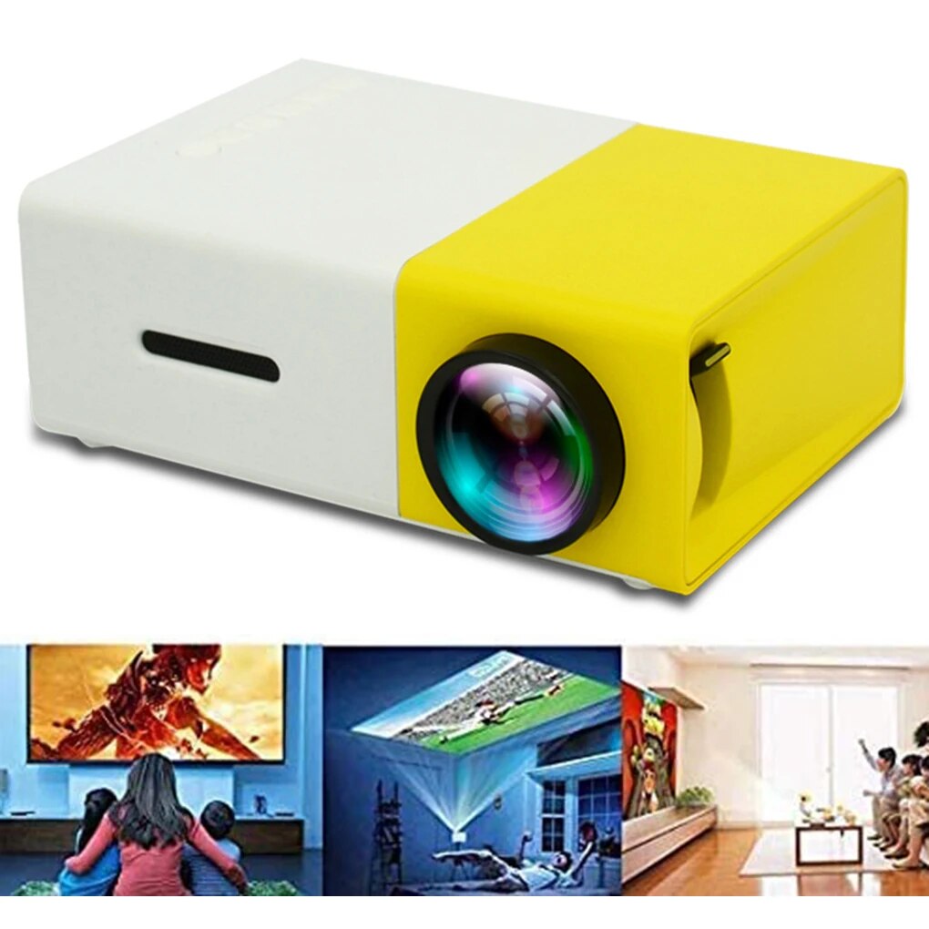 Mini Proyector Portátil HOME CINEMA 1080P_Full HD