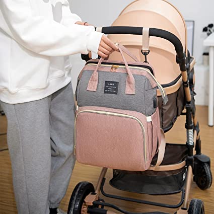Mochila cambiador y cuna de viaje para bebe 3 en 1