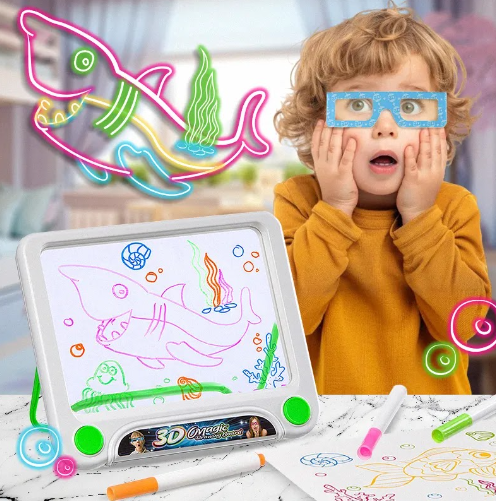 Pizarra + Kit Creativo 3D | DrawMagic™