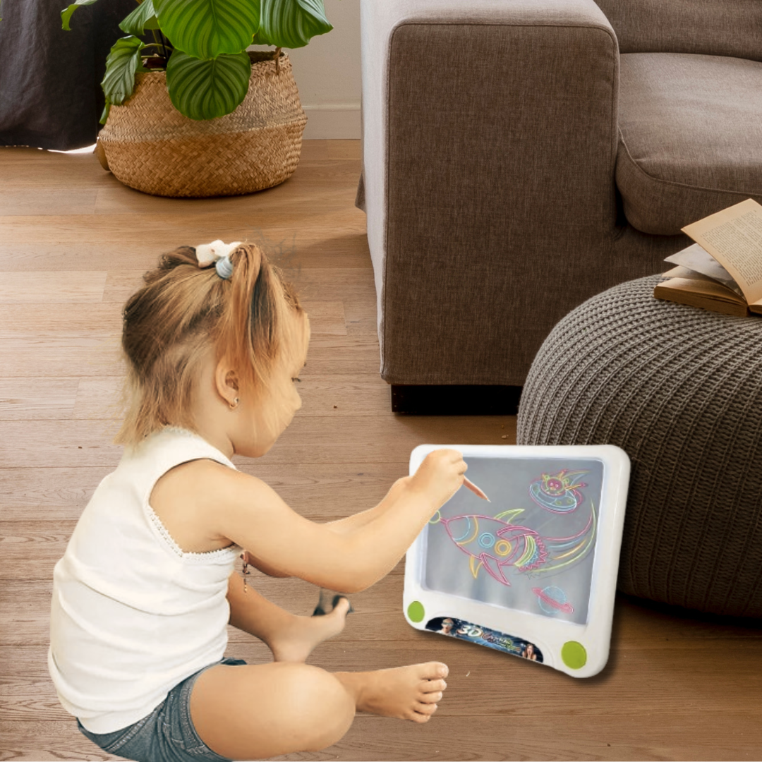 Pizarra + Kit Creativo 3D | DrawMagic™