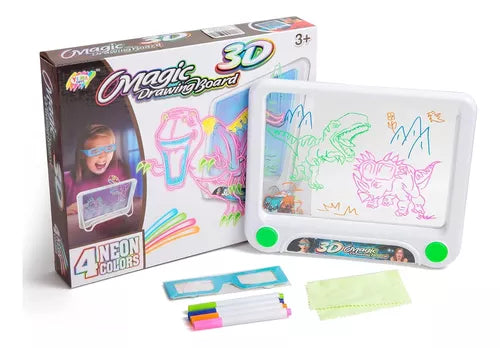 Pizarra + Kit Creativo 3D | DrawMagic™