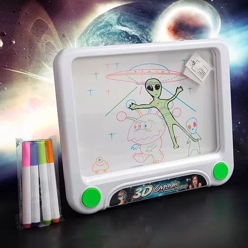 Pizarra + Kit Creativo 3D | DrawMagic™