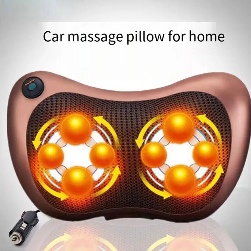 Almohada de masaje cervical Shiatsu