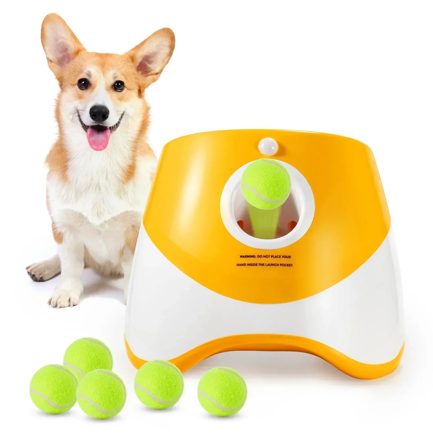 Pet-Ball Lanzador de pelotas Automático para Perros