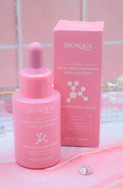 Sérum de Niacinamida + Roll y Gua Sha | BIOAQUA 30 ml