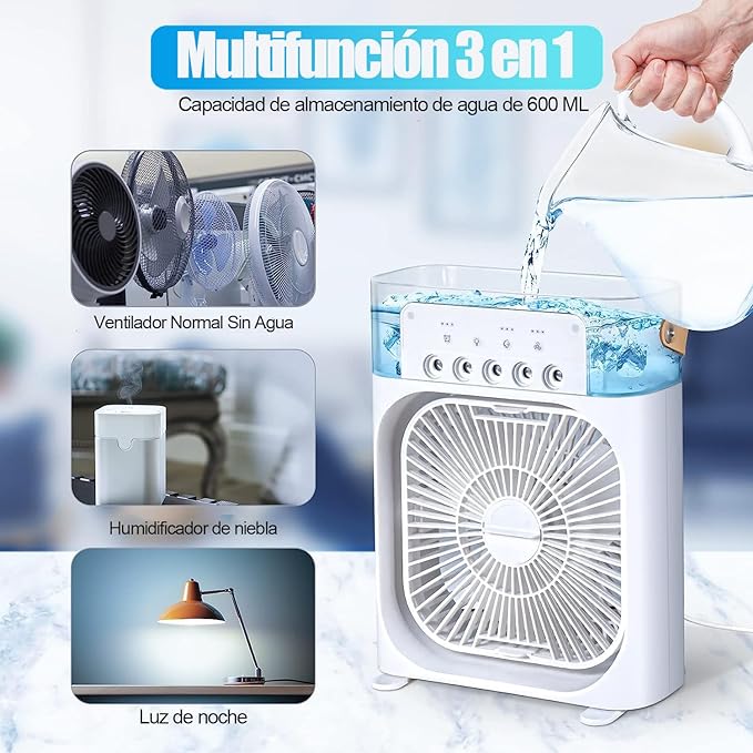 Ventilador humidificador enfriador de aire USB SmartCooler ™
