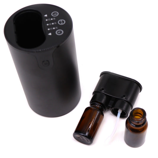 Difusor nebulizador de aceites esenciales sin agua · Doble aroma