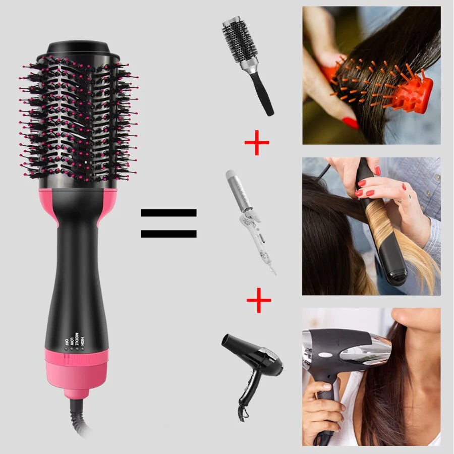 Cepillo secador voluminizador 3 en 1 | WT-77
