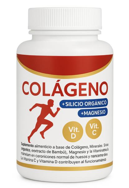 Colágeno con Silicio Orgánico y Magnesio – 120 comprimidos
