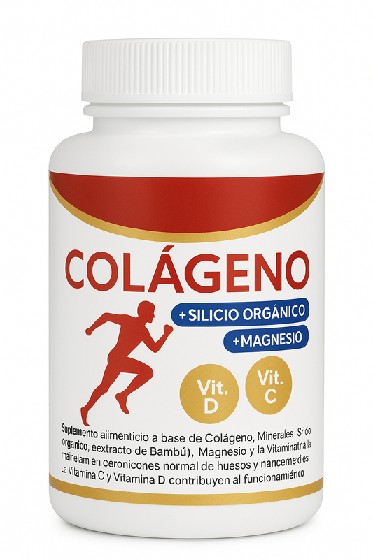 Colágeno con Silicio Orgánico y Magnesio – 120 comprimidos