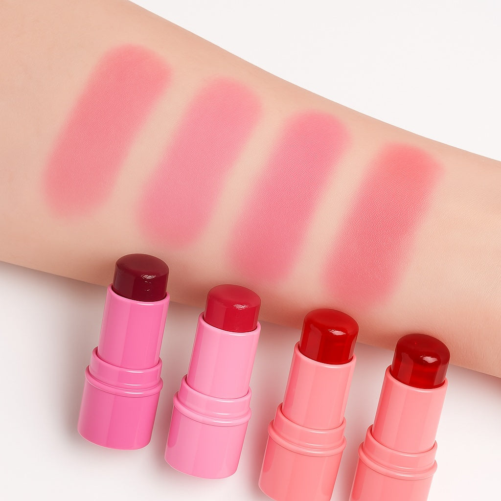 Jelly GlowTint™ – Pack 4 Labiales & Rubor de Gelatina | Tinte Hidratante 2 en 1