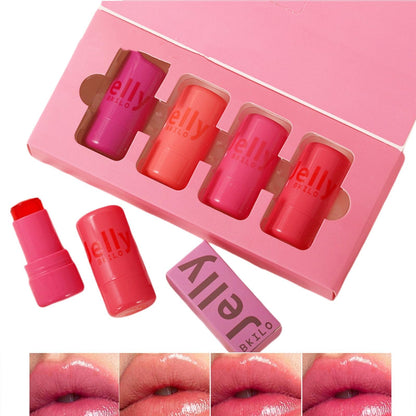 Jelly GlowTint™ – Pack 4 Labiales & Rubor de Gelatina | Tinte Hidratante 2 en 1