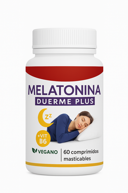 Melatonina Duerme Plus – 60 comprimidos masticables