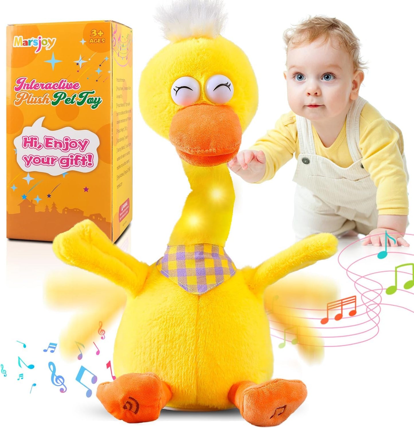 Pato bailarín hablador