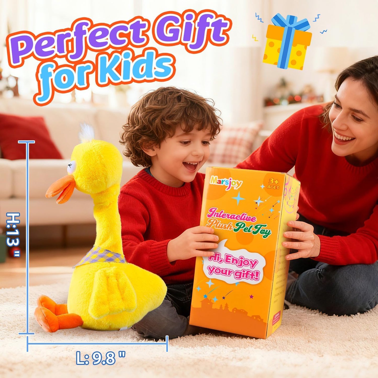 Pato bailarín hablador