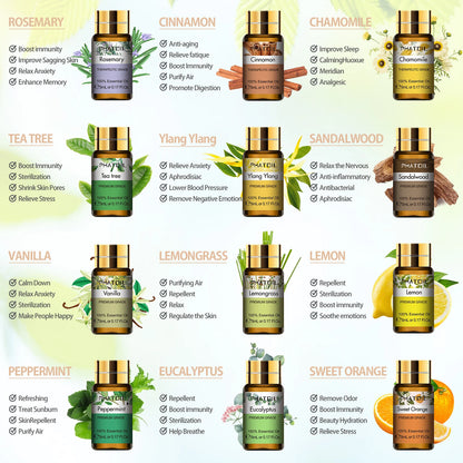 Coffret Huiles Essentielles 15 pièces