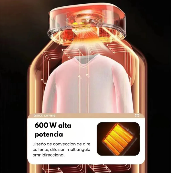 Secadora de ropa Eléctrica Portátil y Plegable | DryCare Eco