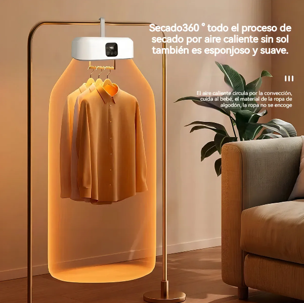 Secadora de ropa Eléctrica Portátil y Plegable | DryCare Eco