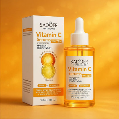 Sérum de Vitamina C SADOER 100 ml – Ilumina, Hidrata y Rejuvenece Tu Piel