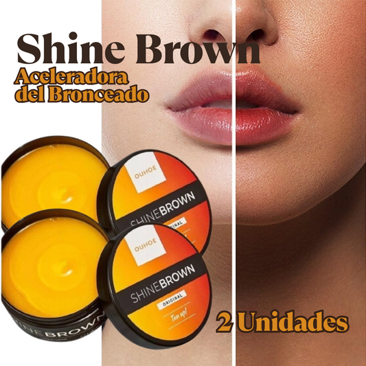 Shine Brown – Crema Aceleradora del Bronceado Tropical Ouhoe