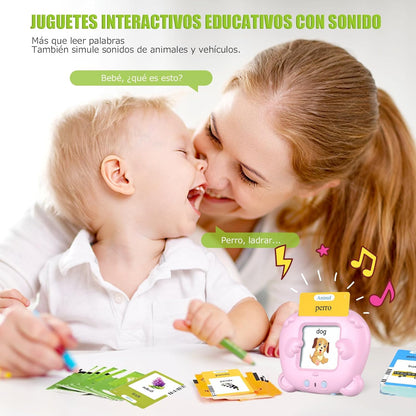 Tarjetas Flash Parlantes con dispositivo | Juguetes de aprendizaje Montessori