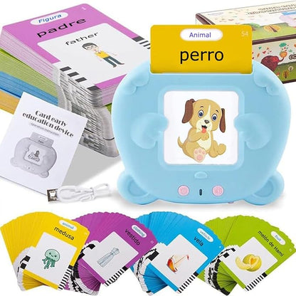 Tarjetas Flash Parlantes con dispositivo | Juguetes de aprendizaje Montessori