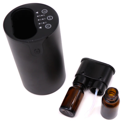 Difusor nebulizador de aceites esenciales sin agua · Doble aroma