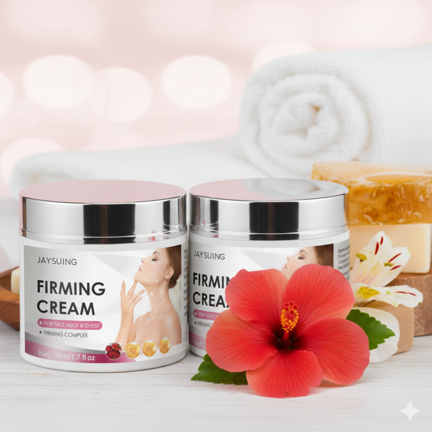 Crema Reafirmante Hibiscus + Honey | Lifting Facial y Cuello – 50ml