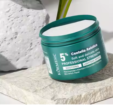 Pads Faciales Calmantes 5% Centella Asiática – Anti-Manchas y Ojeras | KORMESIC (50 und.)