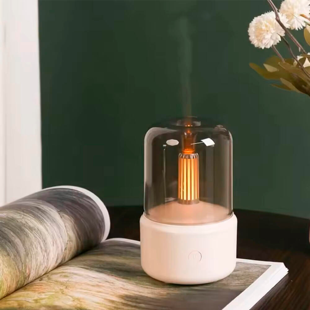 Bruma & Luz – Humidificador Aromaterapia con Luz Ambiental USB | Aromas y Relax