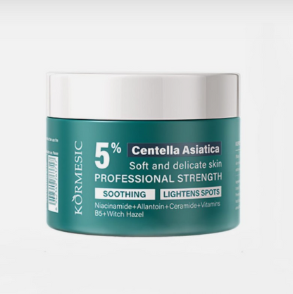 Pads Faciales Calmantes 5% Centella Asiática – Anti-Manchas y Ojeras | KORMESIC (50 und.)